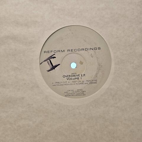 Overdrive – Overdrive E.P. Volume 1 LP PLAK