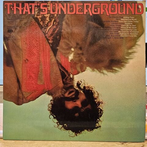 Various – That's Underground (The Rock Machine Turns You On) LP PLAK RENKLİ PLAK