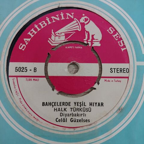 DİYARBAKIRLI CELAL GÜZELSES - HELE YAR ZALIM YAR 45LİK PLAK