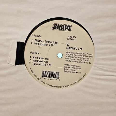 EJ – Electric J EP LP PLAK