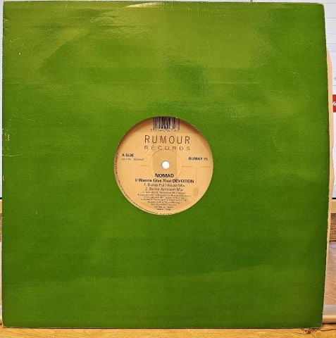 Nomad – (I Wanna Give You) Devotion (Original Version And DJ Remixes) LP PLAK