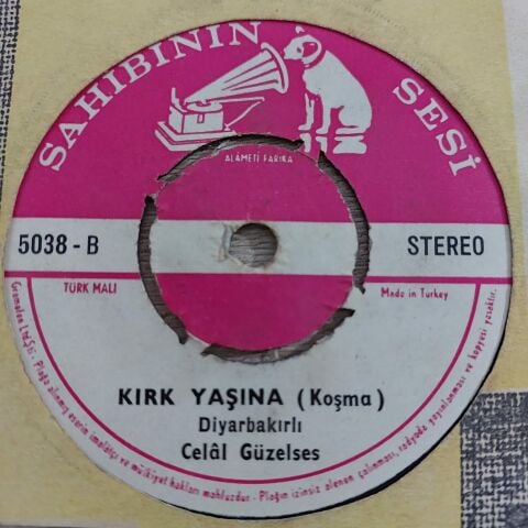 DİYARBAKIRLI CELAL GÜZELSES - BİR GÜZEL Kİ ON YAŞINA GELİNCE 45LİK PLAK