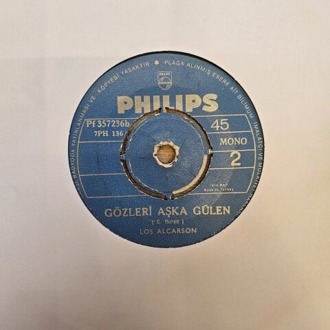 Los Alcarson – Gardiyan / Gözleri Aşka Gülen 45LİK PLAK