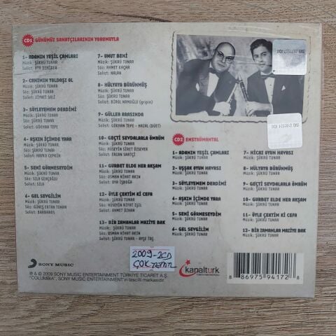 ŞÜKRÜ TUNAR ESERLERİYLE SERKAN ÇAĞRI CD