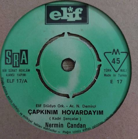 Nermin Candan – Çapkınım Hovardayım 45LİK PLAK