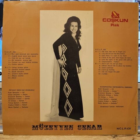 Müzeyyen Senar – Müzeyyen Senar LP PLAK