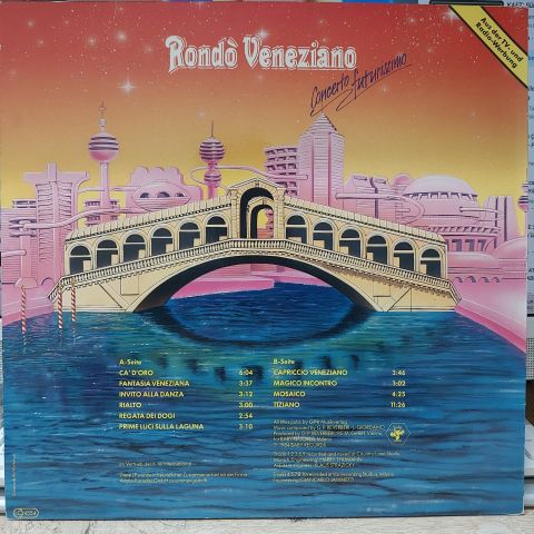 Rondò Veneziano – Concerto Futurissimo LP PLAK