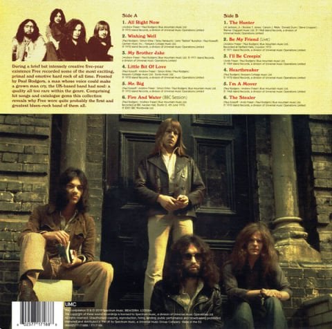 Free – All Right Now (The Collection) LP PLAK