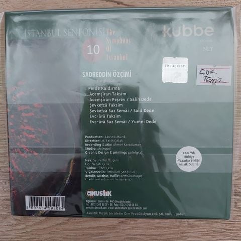 SADREDDİN ÖZÇİMİ - KUBBE CD