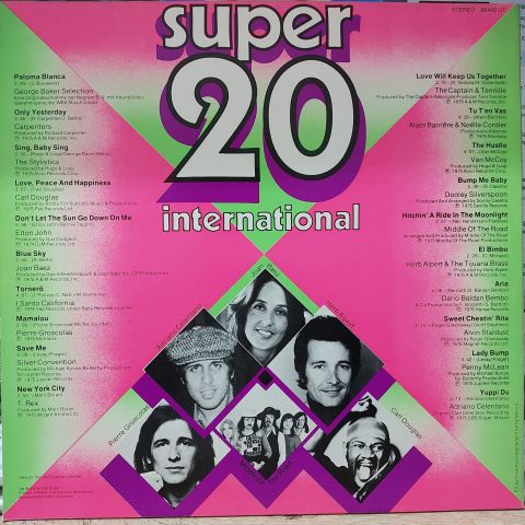 Various – Super 20 International LP PLAK