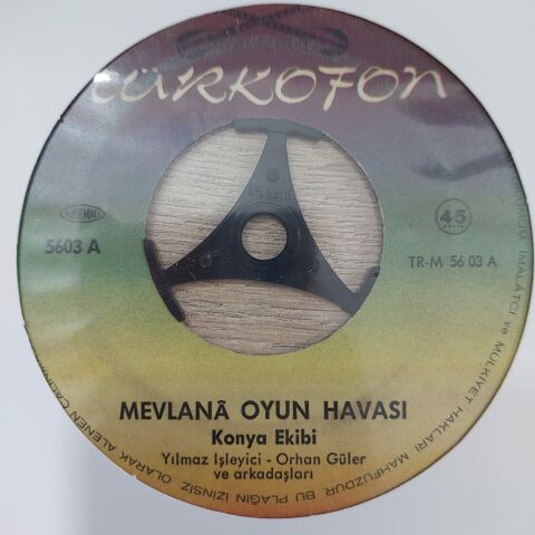 YILMAZ İŞLEYİCİ - MEVLANA OYUN HAVASI 45LİK PLAK