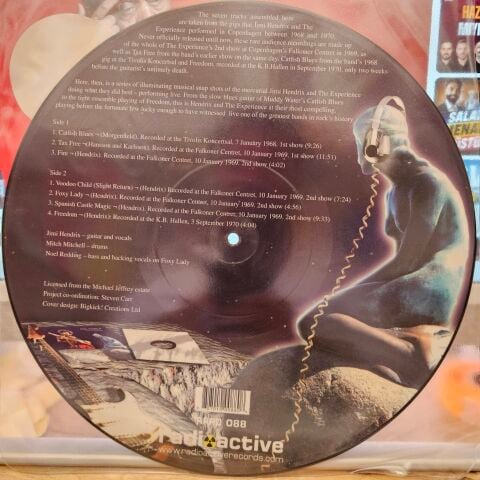 Jimi Hendrix & The Experience – Live In Copenhagen LP PLAK