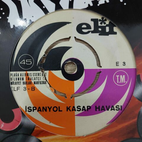 İSPANYOL KASAP HAVASI 45LİK PLAK