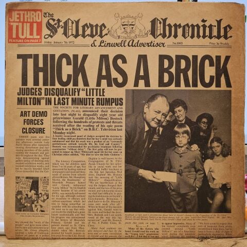 Jethro Tull – Thick As A Brick LP PLAK