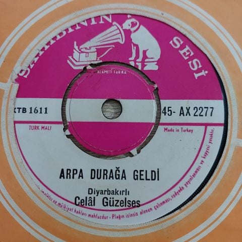 DİYARBAKIRLI CELAL GÜZELSES - DEDİM AY EFENDİM KIYMA BANA 45LİK PLAK