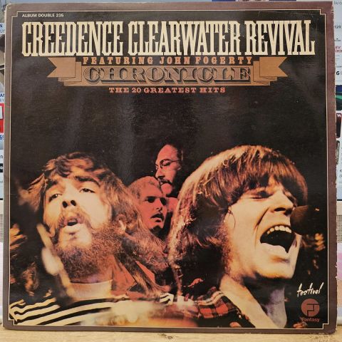 Creedence Clearwater Revival Featuring John Fogerty – Chronicle (The 20 Greatest Hits) LP PLAK