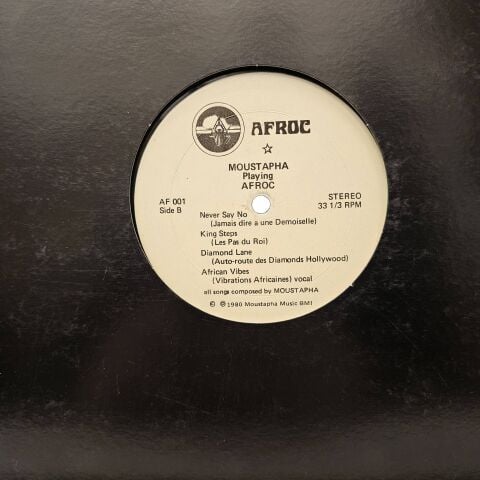 Moustapha – Playing Afroc LP PLAK