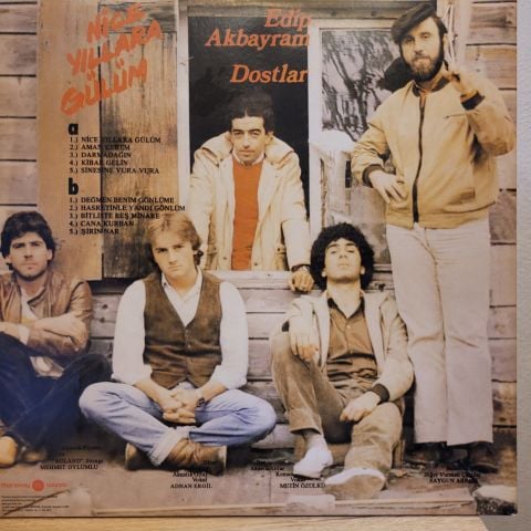 Edip Akbayram - Dostlar – Nice Yıllara Gülüm LP PLAK