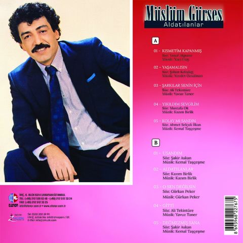 MÜSLÜM GÜRSES - ALDATILANLAR LP PLAK