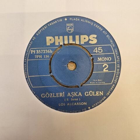 Los Alcarson – Gardiyan / Gözleri Aşka Gülen 45LİK PLAK