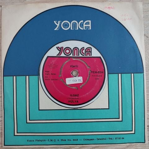 Hülya – Dört Mevsim / Ilgaz 45LİK PLAK