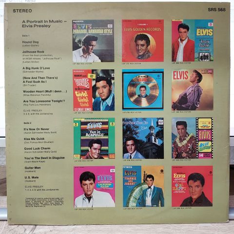 Elvis Presley – A Portrait In Music LP PLAK
