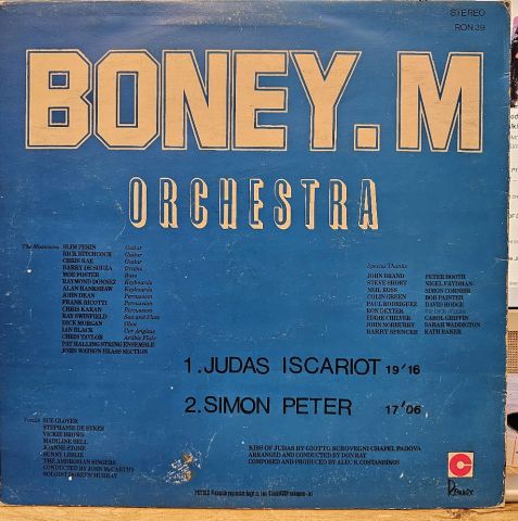 Boney. M Orchestra – Boney. M Orchestra LP PLAK