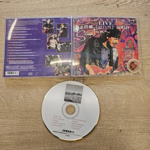 SANTANA - SUPERNATURAL LİVE CD