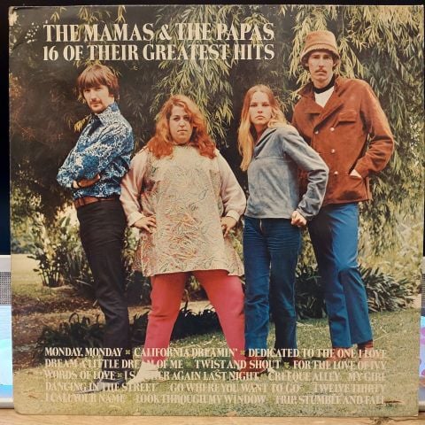 The Mamas & The Papas – 16 Of Their Greatest Hits LP PLAK