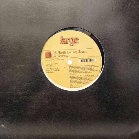 95 North Featuring Josef – Sun Goddess LP PLAK