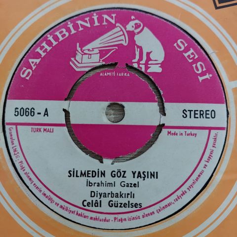 DİYARBAKIRLI CELAL GÜZELSES - ODASINA VARDIM 45LİK PLAK