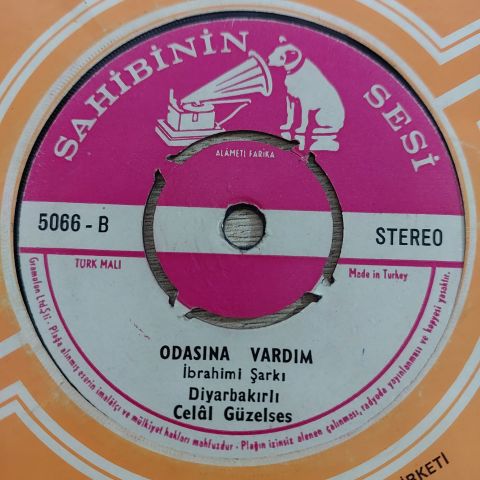 DİYARBAKIRLI CELAL GÜZELSES - ODASINA VARDIM 45LİK PLAK