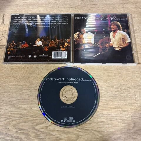 ROD STEWART WITH SPECIAL GUEST RONNIE WOOD - UNPLUGGED ...AND SEATED CD