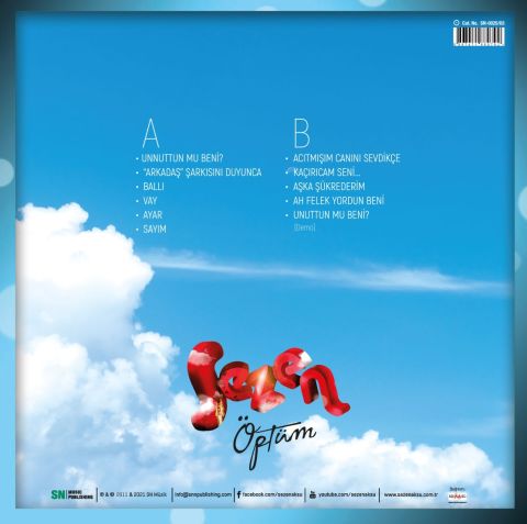 SEZEN AKSU - ÖPTÜM LP PLAK