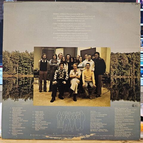 Mahavishnu Orchestra With London Symphony Orchestra, Michael Tilson Thomas – Apocalypse LP PLAK