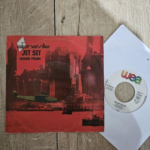Alphaville – Jet Set (Jellybean Mix) 45LİK PLAK