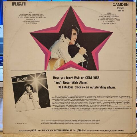 Elvis Presley – Elvis Sings Hits From His Movies LP PLAK