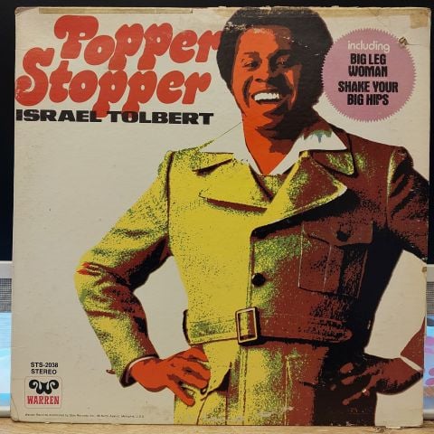 Israel Tolbert – Popper Stopper LP PLAK