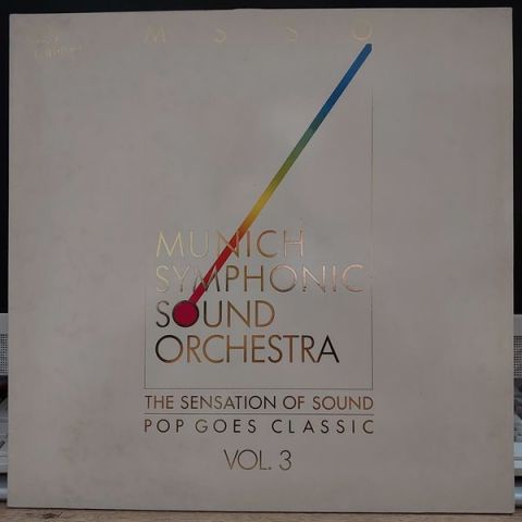 Munich Symphonic Sound Orchestra – The Sensation Of Sound - Pop Goes Classic Vol. 3 LP PLAK