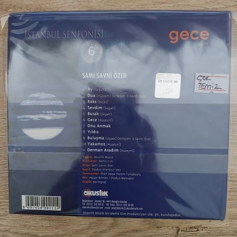 SAMİ SAVNİ ÖZER - GECE CD