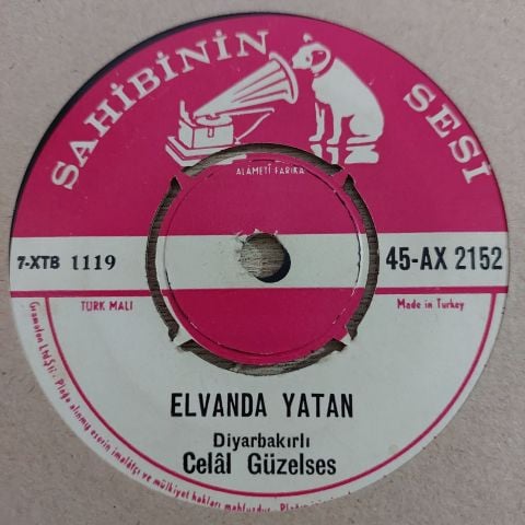 DİYARBAKIRLI CELAL GÜZELSES - EVLERİNİN ÖNÜ KAVAK 45LİK PLAK