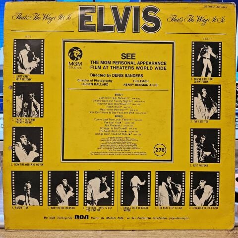 Elvis Presley – That's The Way It Is LP PLAK