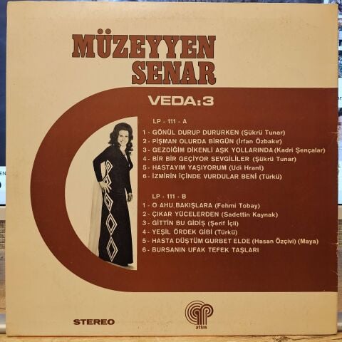 Müzeyyen Senar – Veda 3 LP PLAK