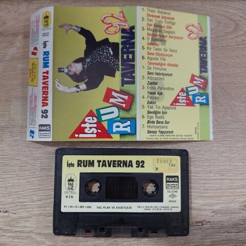 İŞTE RUM TAVERNA 92 KASET