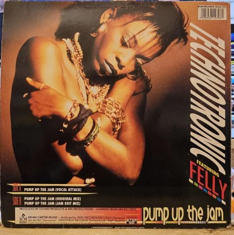 Technotronic Featuring Felly – Pump Up The Jam LP PLAK
