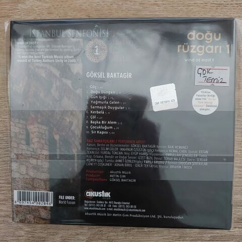 GÖKSEL BAKTAGİR - DOĞU RÜZGARI 1 CD
