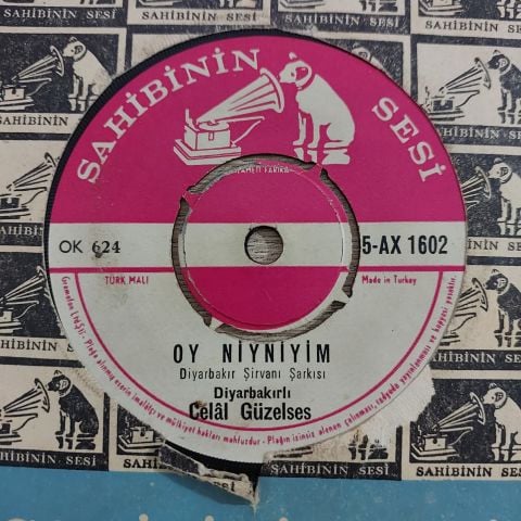 DİYARBAKIRLI CELAL GÜZELSES - KALEMİ KAŞTA KOYDUN 45LİK PLAK