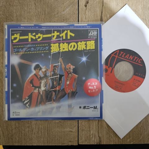 BONEY M. – Voodoonight) (Heart Of Gold) 45LİK PLAK