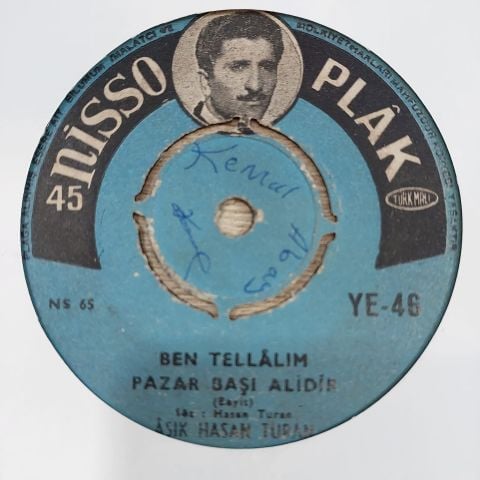 AŞIK HASAN TURAN - MUSA TUR DAĞINDA 45LİK PLAK