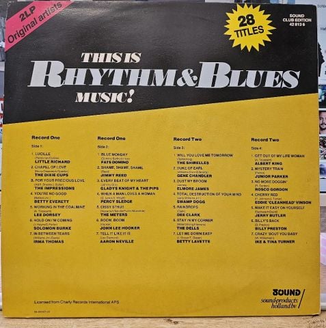 Various – This Is Rhythm & Blues Music LP PLAK